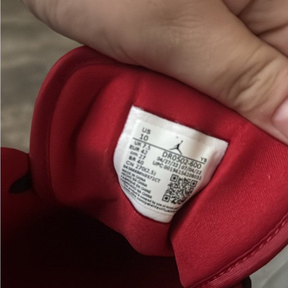 Jordan Red Men's Shoes